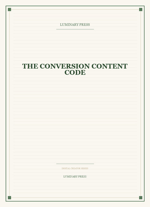 The Conversion Content Code