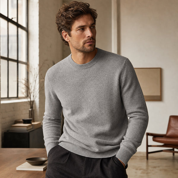 Urban Little Cashmere Crewneck Knit