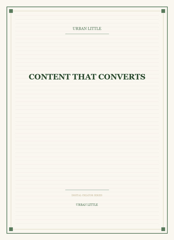 Content That Converts