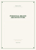 Personal Brand Architecture