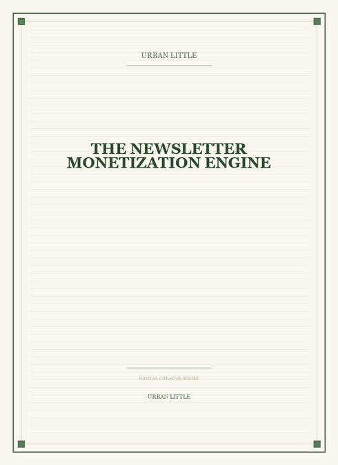 The Newsletter Monetization Engine